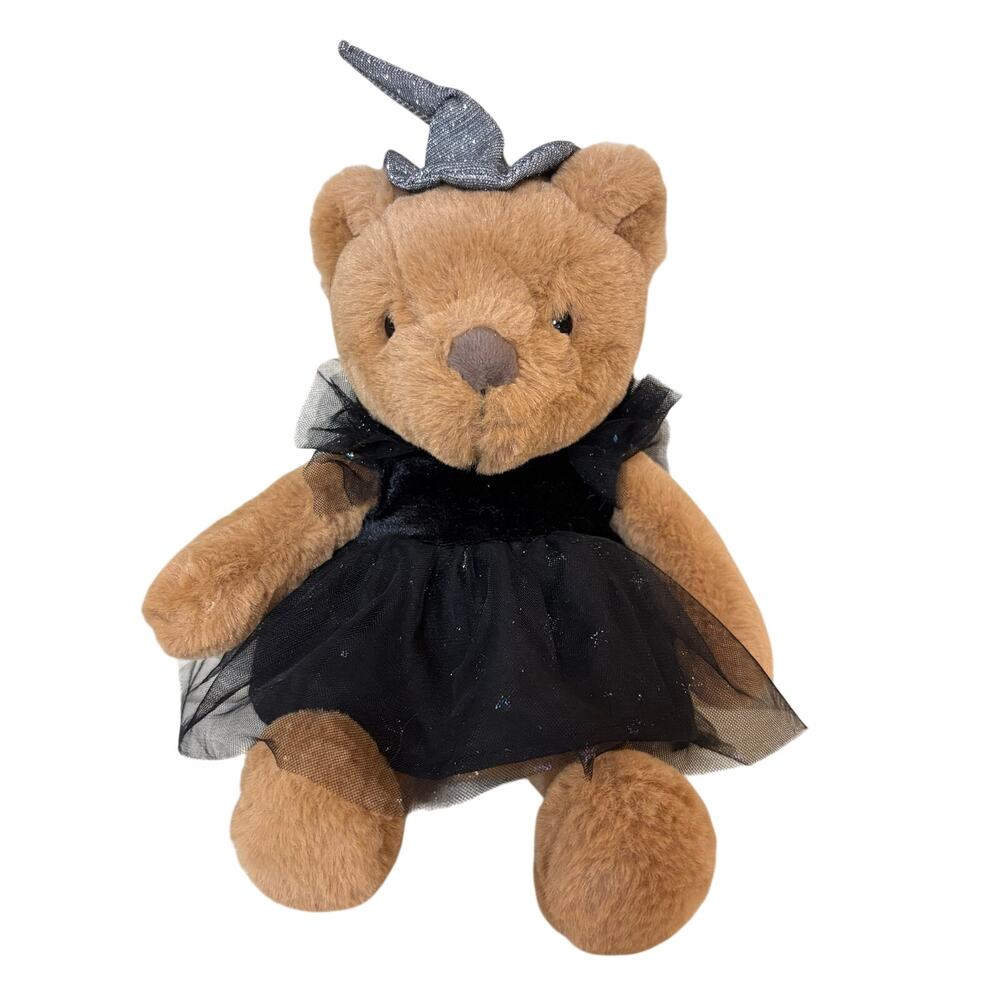 Mon Ami Beary Cute Witch Bear Plush Stuffed Animal 11" Whimsygoth Halloween